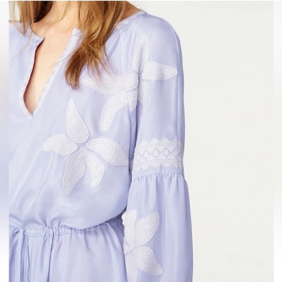 Tory Burch Sadie Floral Appliqué Dress - Picture 2 of 7